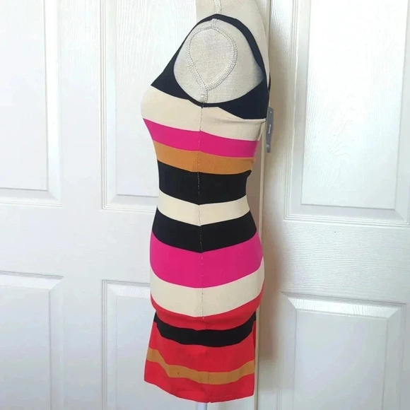 Privy Bright Stripe Bodycon Mini Dress - Picture 4 of 7